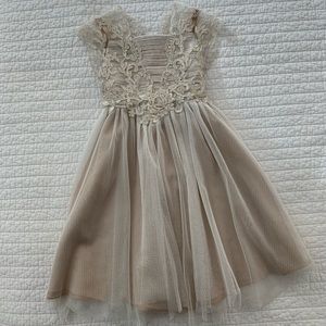 Monsoon little girl dress. Size 4